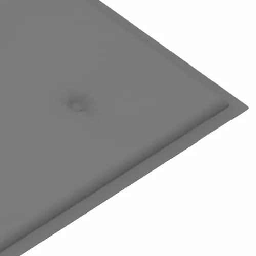  tömör akácfa kerti pad párnával 120 cm