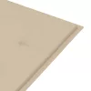  tömör akácfa kerti pad párnával 120 cm