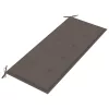  tömör akácfa kerti pad párnával 120 cm