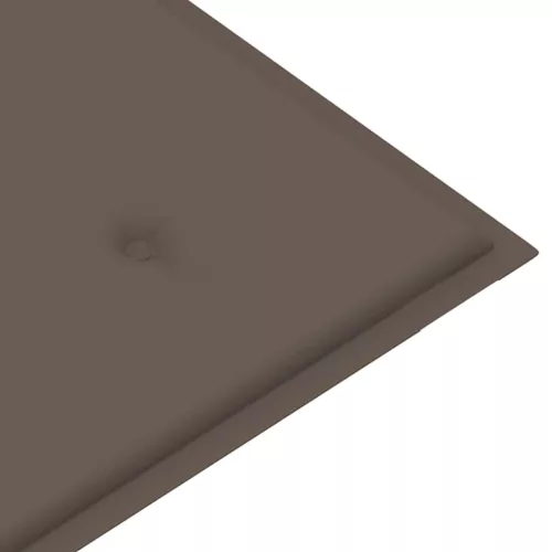  tömör akácfa kerti pad párnával 120 cm