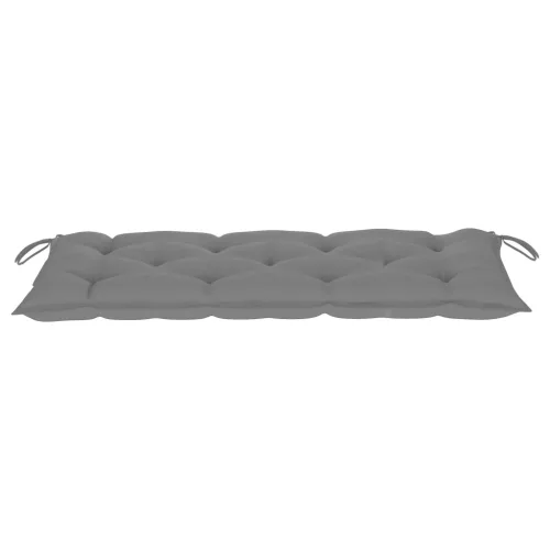  tömör akácfa kerti pad párnával 120 cm