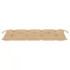  tömör akácfa kerti pad párnával 120 cm