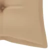  tömör akácfa kerti pad párnával 120 cm