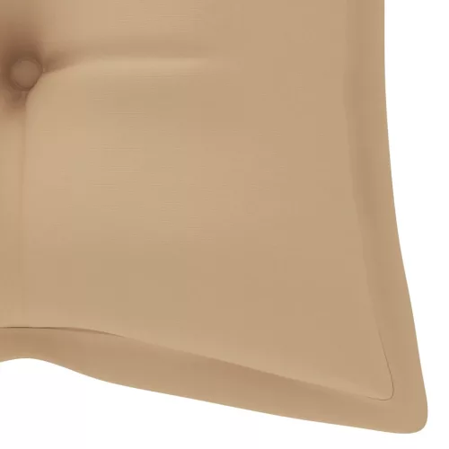  tömör akácfa kerti pad párnával 120 cm