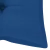  tömör akácfa kerti pad párnával 120 cm