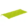  tömör akácfa kerti pad párnával 120 cm