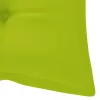  tömör akácfa kerti pad párnával 120 cm