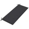  bambusz kerti pad párnával 120 cm