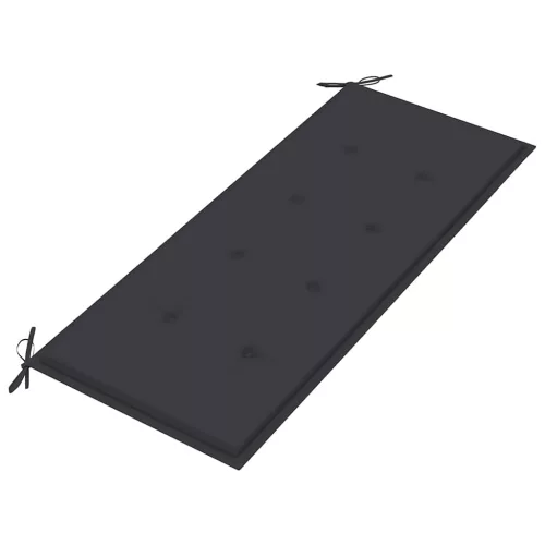 bambusz kerti pad párnával 120 cm