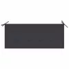  bambusz kerti pad párnával 120 cm