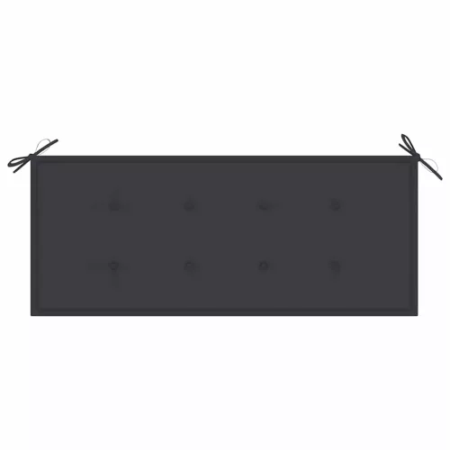  bambusz kerti pad párnával 120 cm