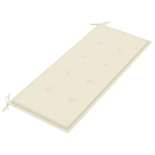  bambusz kerti pad párnával 120 cm