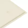  bambusz kerti pad párnával 120 cm