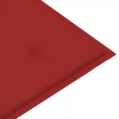  bambusz kerti pad párnával 120 cm