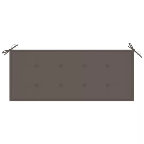  bambusz kerti pad párnával 120 cm