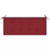  bambusz kerti pad párnával 120 cm