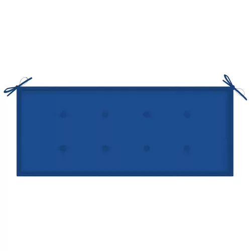  bambusz kerti pad párnával 120 cm
