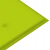  bambusz kerti pad párnával 120 cm