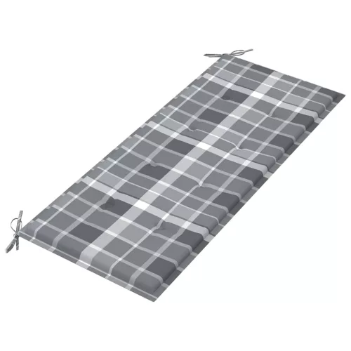  bambusz kerti pad párnával 120 cm
