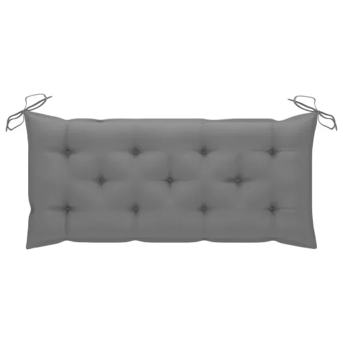  bambusz kerti pad párnával 120 cm