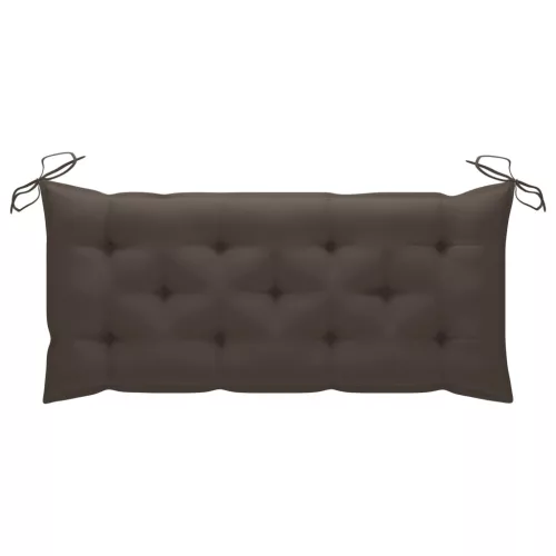 bambusz kerti pad párnával 120 cm