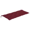  bambusz kerti pad párnával 120 cm