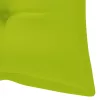  bambusz kerti pad párnával 120 cm