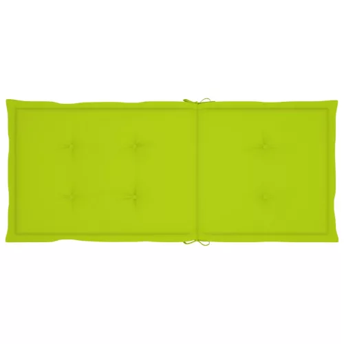  2 db dönthető tömör akácfa kerti szék párnákkal