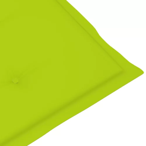  2 db dönthető tömör akácfa kerti szék párnákkal