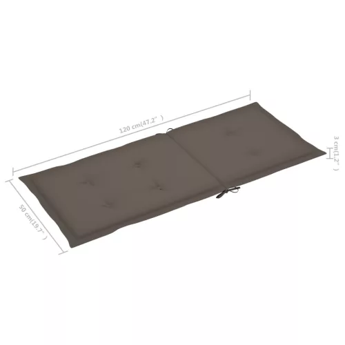  tömör akácfa hintaszék párnákkal