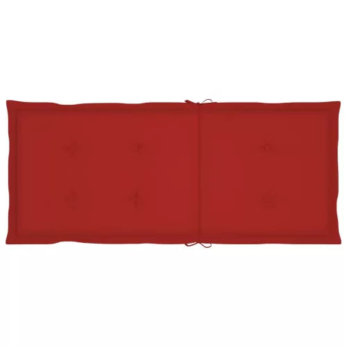  2 db dönthető tömör akácfa kerti szék párnákkal