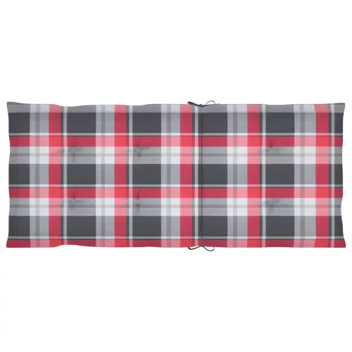  2 db dönthető tömör akácfa kerti szék párnákkal