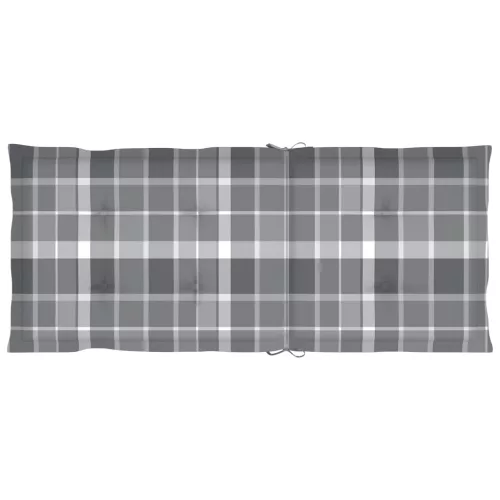  3 db dönthető tömör akácfa kerti szék párnákkal