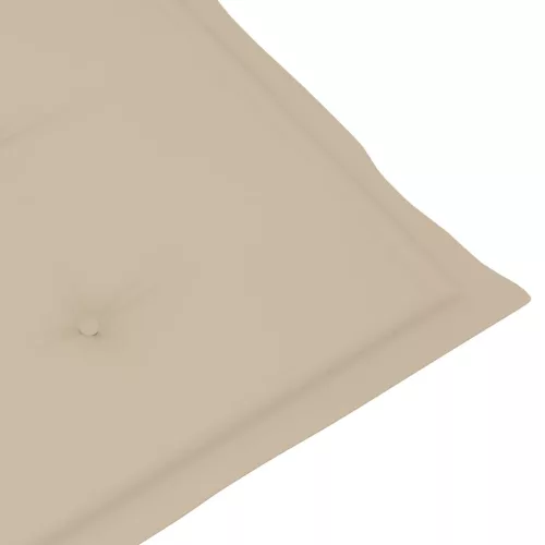  6 db dönthető tömör akácfa kerti szék párnával