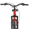  21 sebességes piros mountain bike 27,5 hüvelykes kerékkel 42 cm