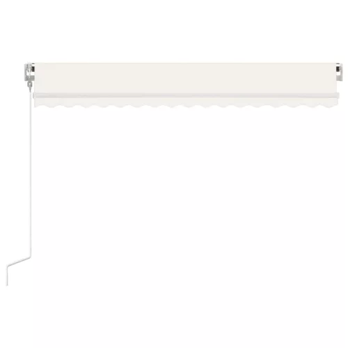  krémszínű automata napellenző 450 x 350 cm