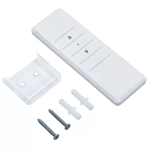  sárga-fehér szélérzékelős és LED-es napellenző 500 x 300 cm