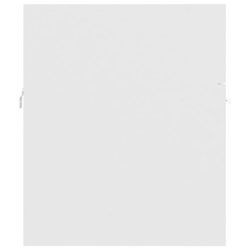  fehér forgácslap fürdőszobai bútorszett