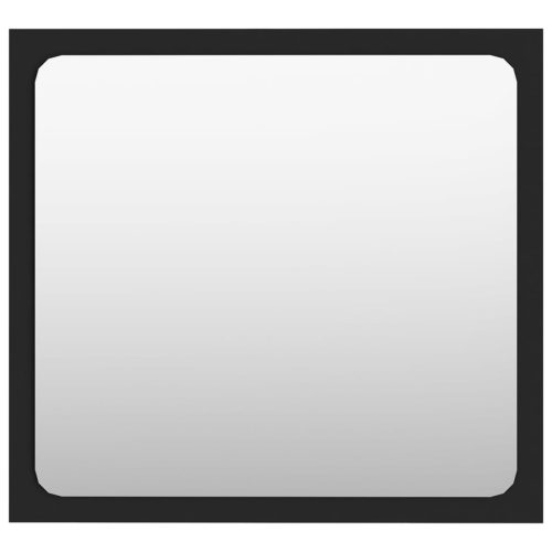  fekete forgácslap fürdőszobai bútorszett