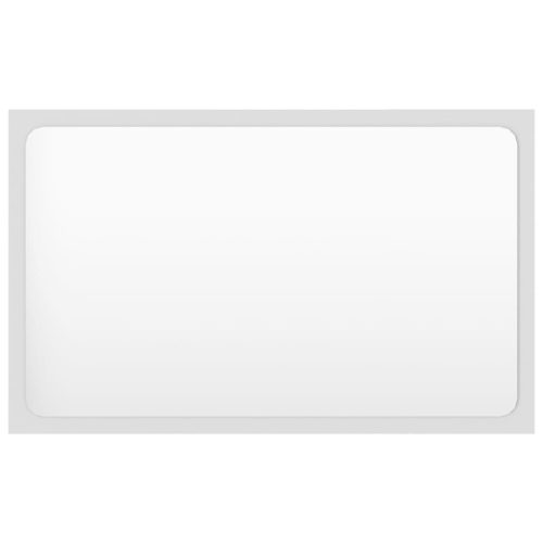  fehér szerelt fa fürdőszobai bútorszett