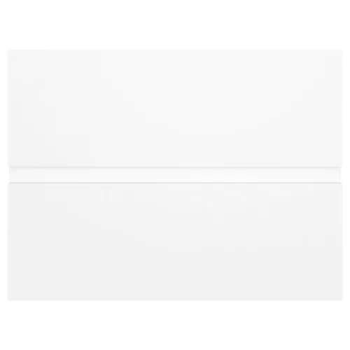  fehér szerelt fa mosdószekrény beépített mosdókagylóval