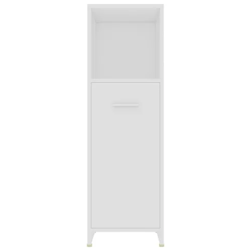  4 részes fehér fürdőszobai bútorszett