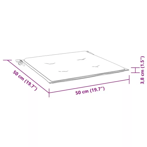  8 db tömör tíkfa kerti szék piros párnával