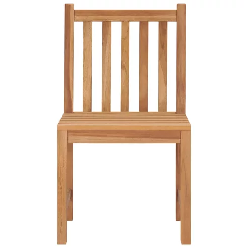  6 db tömör tíkfa kerti szék párnákkal