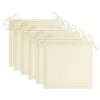 6 db összecsukható tömör akácfa kerti szék párnával
