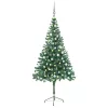  megvilágított műkarácsonyfa 564 ággal gömb szettel 180 cm