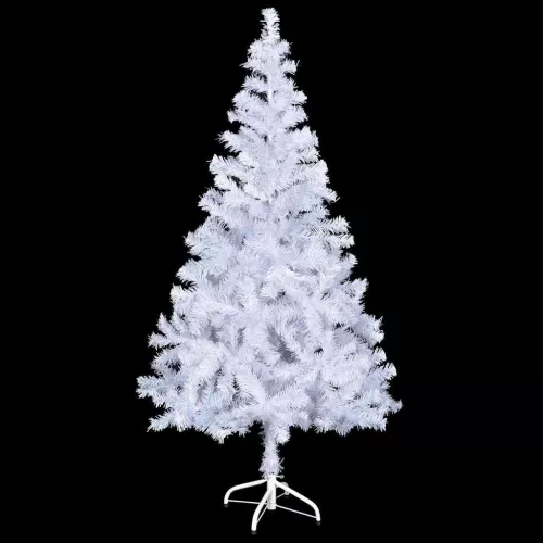  megvilágított műkarácsonyfa 230 ággal gömb szettel 120 cm