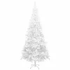  fehér megvilágított műkarácsonyfa gömb szettel 240 cm L