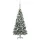  megvilágított műkarácsonyfa gömb szettel és tobozzal 210 cm