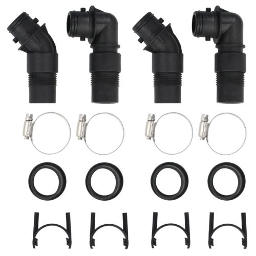  2 db HDPE és alumínium napelemes medencefűtő 75 x 75 x 36 cm